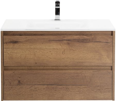 Тумба с раковиной BelBagno KRAFT-1000-2C-SO-RT Rovere Tabacco 