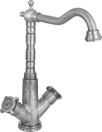 Смеситель Zorg Antic A 3006K-SL для кухонной мойки 
