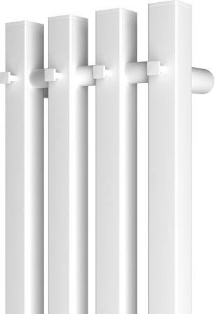 Полотенцесушитель электрический Point Гермес PN13832W П3 180x1200 диммер справа, белый 