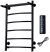 Полотенцесушитель электрический с полочкой (лесенка) Тругор Пэк сп 5 П 80х50 см, черный 