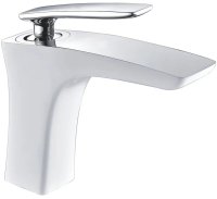 Смеситель для раковины Rose R27F R2701F, белый/хром