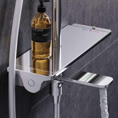 Душевая система AM.PM Spirit V2.0 F0770A500 с термостатом Хром 