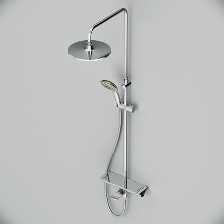 Душевая система AM.PM Spirit V2.0 F0770A500 с термостатом Хром 
