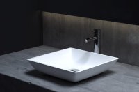 Раковина накладная матовая 38x38 Salini CALLISTA 108 1101208SM