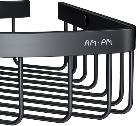 Полка корзина AM.PM Sense L A7452222 угловая Черная матовая 