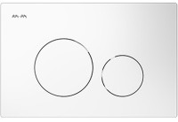 Клавиша смыва AM.PM Pro L I049001 Белая глянцевая