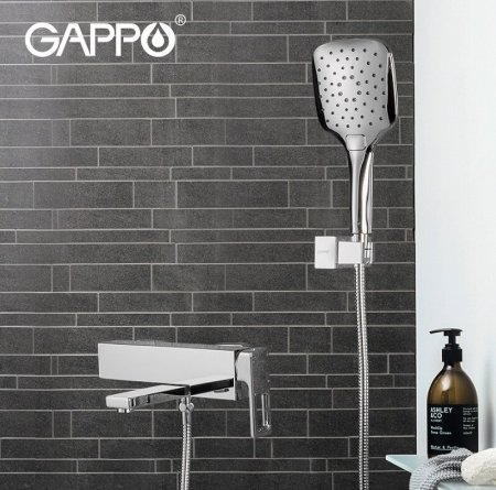 Смеситель для ванны Gappo G18 G3018 Хром 