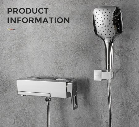 Смеситель для ванны Gappo G18 G3018 Хром 