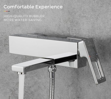 Смеситель для ванны Gappo G18 G3018 Хром 