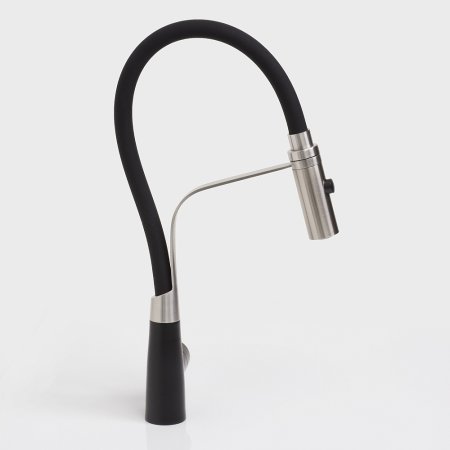 Смеситель WasserKRAFT A8417 для кухонной мойки, черный 