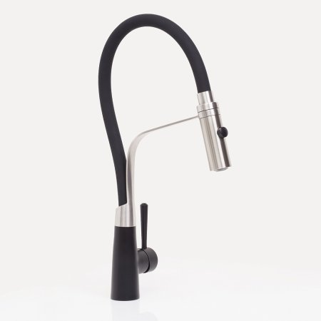 Смеситель WasserKRAFT A8417 для кухонной мойки, черный 