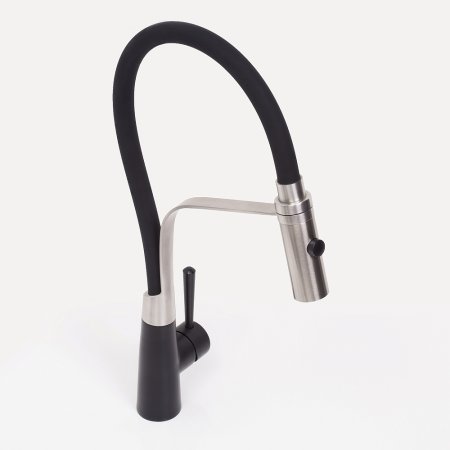 Смеситель WasserKRAFT A8417 для кухонной мойки, черный 