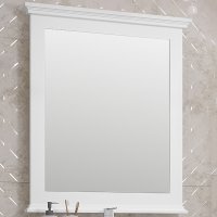 Зеркало Opadiris Палермо 80 00-00002351 Белое матовое