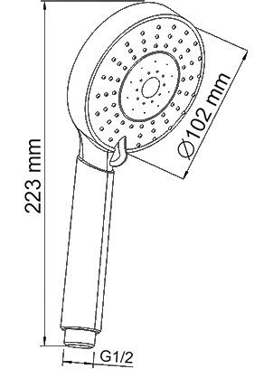 Смеситель WasserKRAFT Berkel 4802L универсальный 