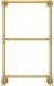 Водяной полотенцесушитель Сунержа Ренессанс 1304 860х500 03-0280-8650 Золото 