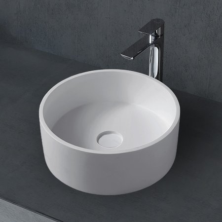 Раковина-чаша Abber Stein 40 AS2612 Белая матовая 