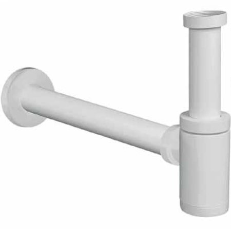 Сифон для раковины CeramaLux C-057MW(MWBC-036) Белый матовый 