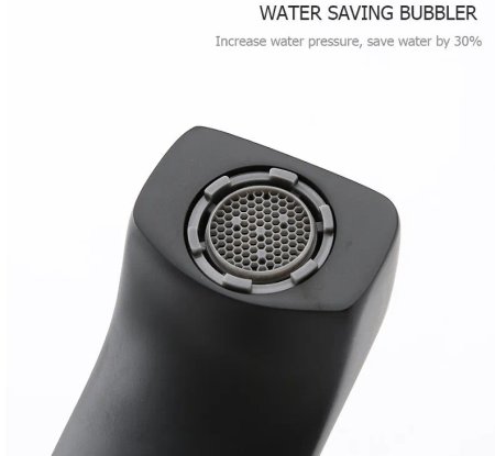 Смеситель для раковины Frap H71-6 F1071-26 Черный матовый 