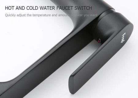 Смеситель для раковины Frap H71-6 F1071-26 Черный матовый 