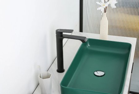 Смеситель для раковины Frap H71-6 F1071-26 Черный матовый 