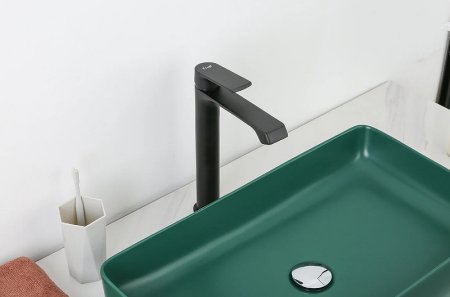 Смеситель для раковины Frap H71-6 F1071-26 Черный матовый 