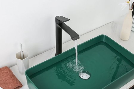 Смеситель для раковины Frap H71-6 F1071-26 Черный матовый 