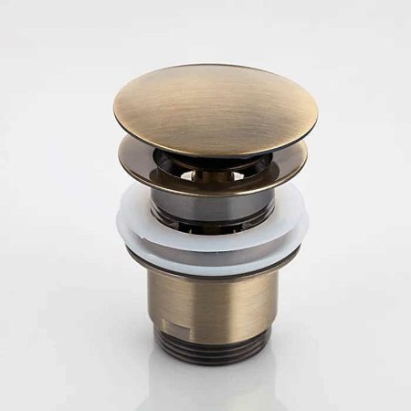 Донный клапан Frap F60-4 click-clack Бронза 