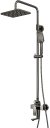 Душевая система WasserKRAFT Wiese A18401 Оружейная сталь 