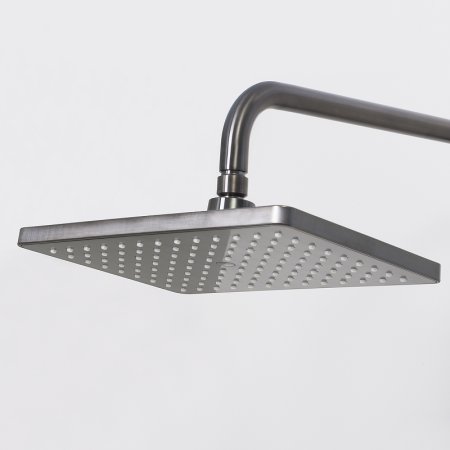 Душевая система WasserKRAFT Wiese A18401 Оружейная сталь 