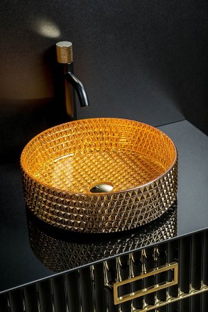 Раковина-чаша Boheme NeoArt 39 817-G Золото 