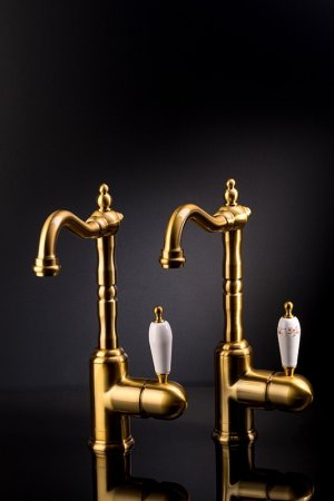 Смеситель для раковины Boheme Medici Ripresa 302 Бронза 