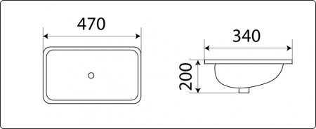 Умывальник CeramaLux 540N 