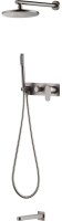 Душевая система Boheme Spectre 454-2-NB Никель брашированный
