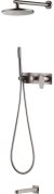 Душевая система Boheme Spectre 454-2-NB Никель брашированный 