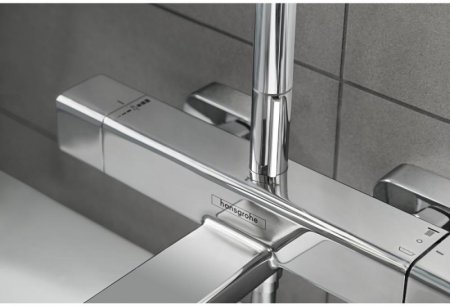 Душевая система Hansgrohe Croma E Showerpipe 27687000 с термостатом Хром 