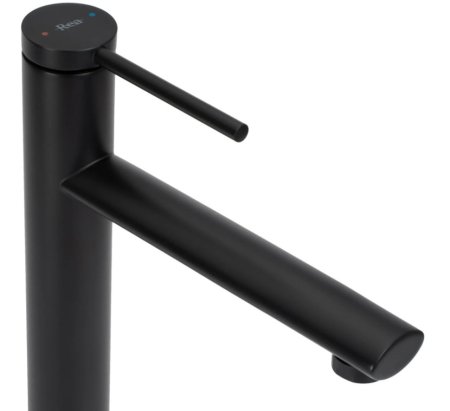 Смеситель для раковины без донного клапана Rea Oval REA-B6511 