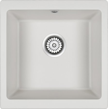 Мойка кухонная Paulmark Brilon PM104546-WH белый 