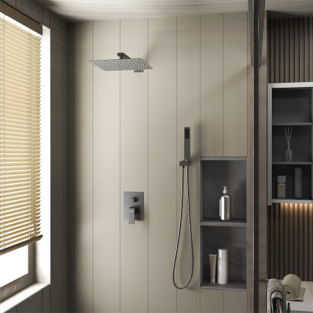 Душевая система D&K Bayern Liszt DA1515706A04 Серый графит 