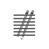 Полотенцесушитель электрический Ника Bamboo ЛБ7 60х40