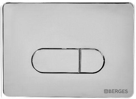 Клавиша смыва Berges Novum D3 040033 Хром 