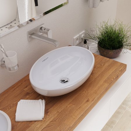 Раковина-чаша Sanita Luxe Ringo 53 RNGSLWB01 Белая 