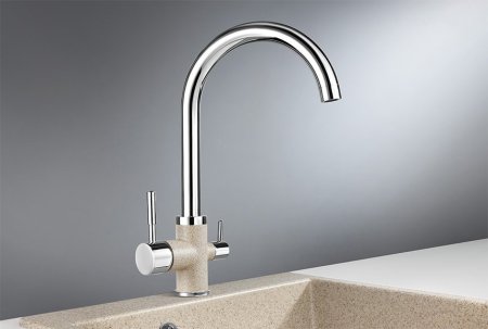 Смеситель Granula GR-3168 для кухонной мойки, классик 