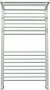 Полотенцесушитель водяной Ника Modern ЛМ-3 100/50, белый матовый 