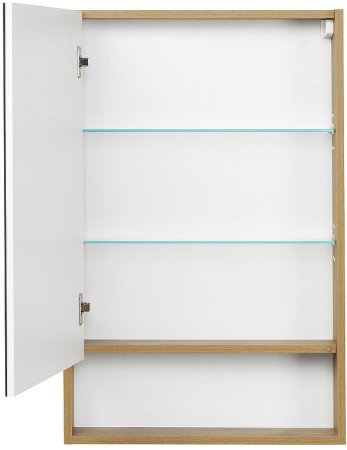 Зеркальный шкаф Aquaton Сканди 55 1A252102SDZ90 Белый Дуб рустикальный 