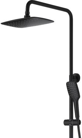 Душевая система Rush Nevis NE1735-40Black Черная матовая 