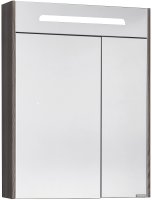 Зеркальный шкаф Aquaton Сильва 60 1A216202SIW50 с подсветкой Дуб макиато