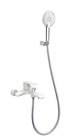 Смеситель для ванной AltroBagno Diretto 0209 Bi белый 