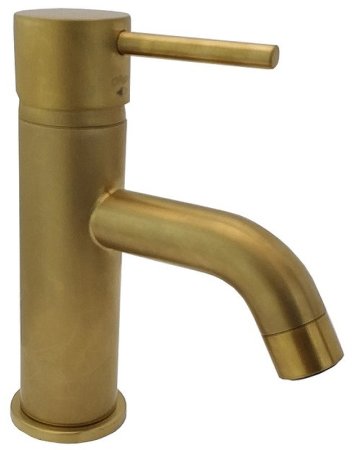 Смеситель для раковины Paini Cox 78PJ211 Матовое золото 