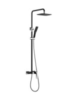Душевая система Boheme Venturo 378-B Черный / хром