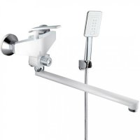 Cмеситель для ванны ViEiR V333541-F Белый/Хром